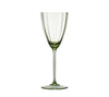 Kim Seybert Luna Green Wine Glass