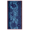 Le Jacquard Francais Orinoco Blue Beach Towel