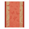 Le Jacquard Francais Jardin des Papillons Pink Tea Towel