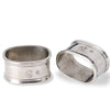 Match Pewter Oval Napkin Rings (set of 2)
