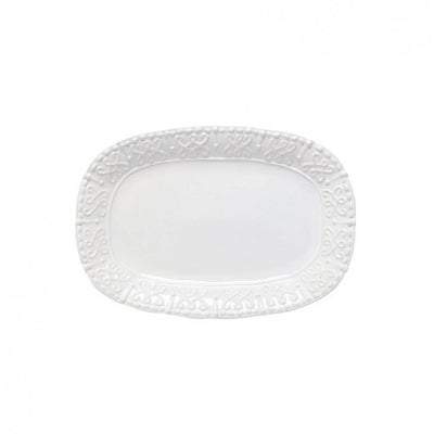Skyros Historia Paperwhite Small Oval Platter