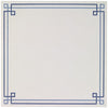 Bodrum Link Blue Square Placemat (set of 6)