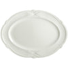 Gien Rocaille White Large Oval Platter