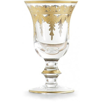 Arte Italica Vetro Gold Water Glass