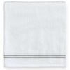SFERRA Aura White with Celadon Towels