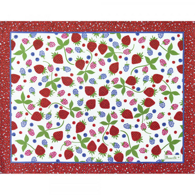 Beauville Fruits D'ete Coated Placemat