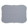 Bodrum Linens Curly Bluebell Placemat