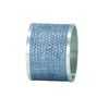 Bodrum Linens Luster Ice Blue Napkin Ring