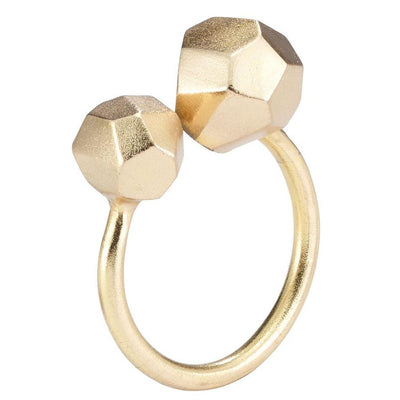 Bodrum Linens Orbit Gold Napkin Ring