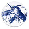 Caskata Blue Lobsters Round Platter