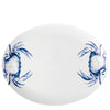 Caskata Blue Crabs Medium Oval Platter