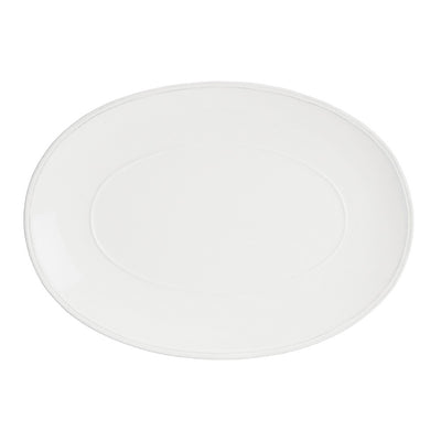 Costa Nova Friso White Large Oval Platter