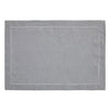 Mode Living Amsterdam Gray with White Hemstitch Placemats (set of 4)