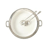 Match Pewter Convivio Round Serving Platter with Handles