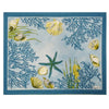 Beauville Coral Blue Placemat