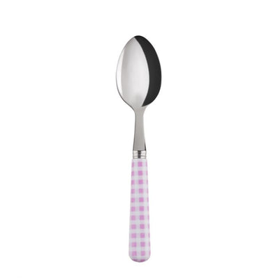 Sabre Paris Gingham Pink Tea Spoon