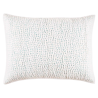 John Robshaw Hand Stitched Seaglass Pillow Sham