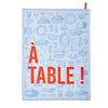 Le Jacquard Francais A Table Blue Tea Towel