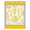 Le Jacquard Francais Coquillage Yellow Tea Towel