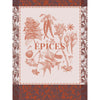 Le Jacquard Francais Épices & Aromates Red Tea Towel