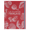 Le Jacquard Francais Gastronomie Red Tea Towel