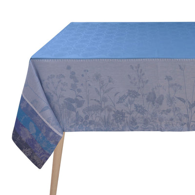Le Jacquard Francais Instant Bucolique Blue Tablecloth
