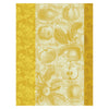 Le Jacquard Francais Pommes à Croquer Yellow Tea Towel