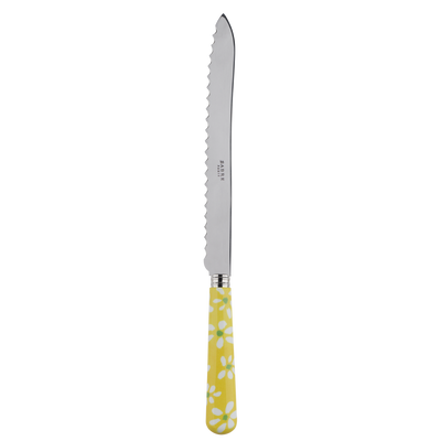 Sabre Paris Marguerite Yellow Bread Knife