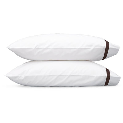 Matouk Lowell Chocolate Pillowcases