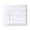 Sferra Giza 45 Stripe White Flat Sheet