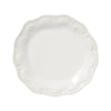 Vietri Incanto Stone Lace White Dinner Plate