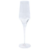 Vietri Contessa Clear Champagne Glass