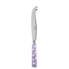 Sabre Paris White Dots Lilac Large Cheese Knife