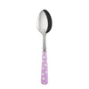Sabre Paris White Dots Pink Dessert Spoon