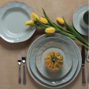 Skyros Designs Cantaria Sheer Blue Dinnerware