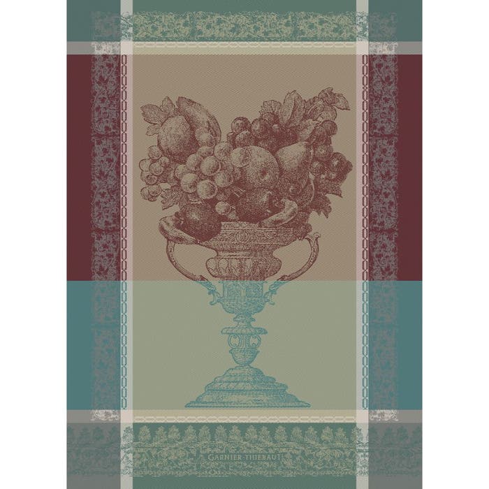 Garnier Thiebaut Coupe Fruits Frais Bordeaux Tea Towel