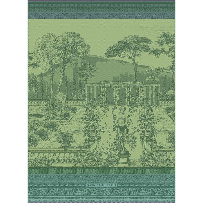 Garnier Thiebaut Jardin Spirituel Vert Tea Towel