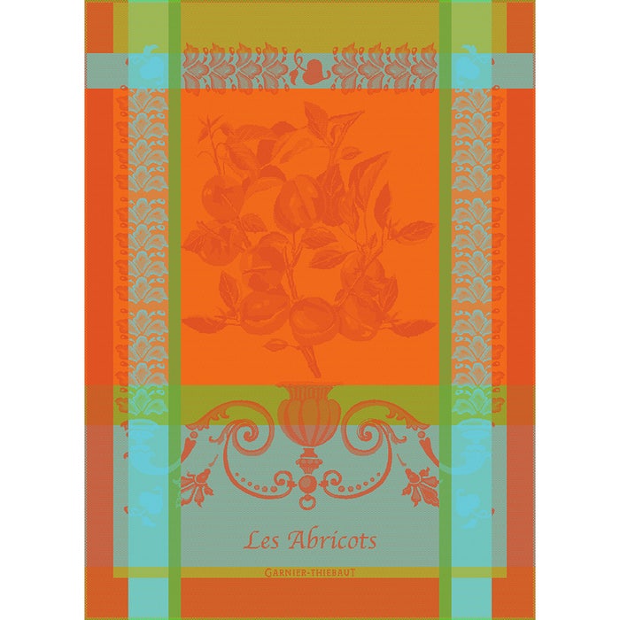 Garnier Thiebaut Les Abricots Orange Tea Towel