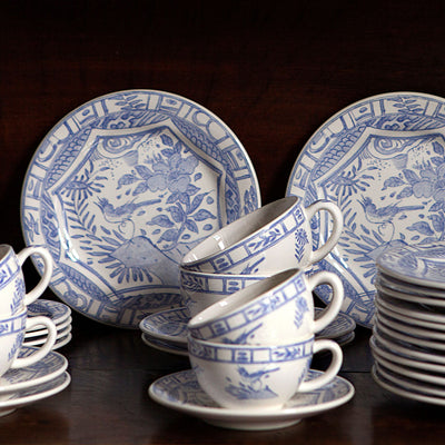 Gien Oiseau Bleu Dinnerware