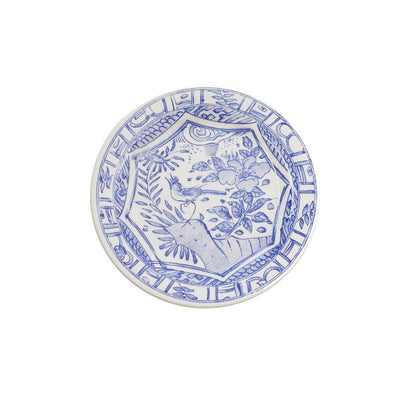 Gien Oiseau Bleu Canape Plate