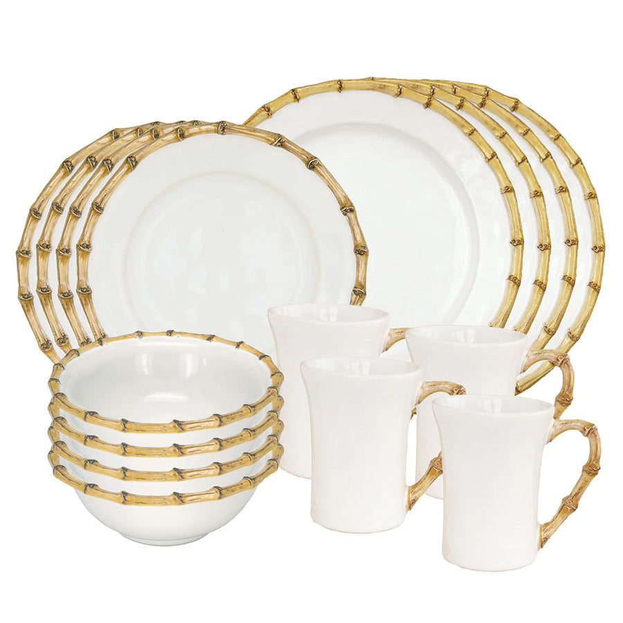 Juliska Classic Bamboo 16-piece Set