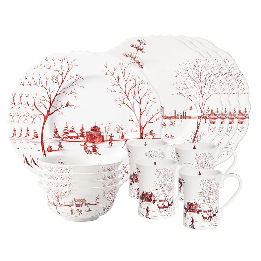 Juliska Country Estate Ruby 16-piece Set