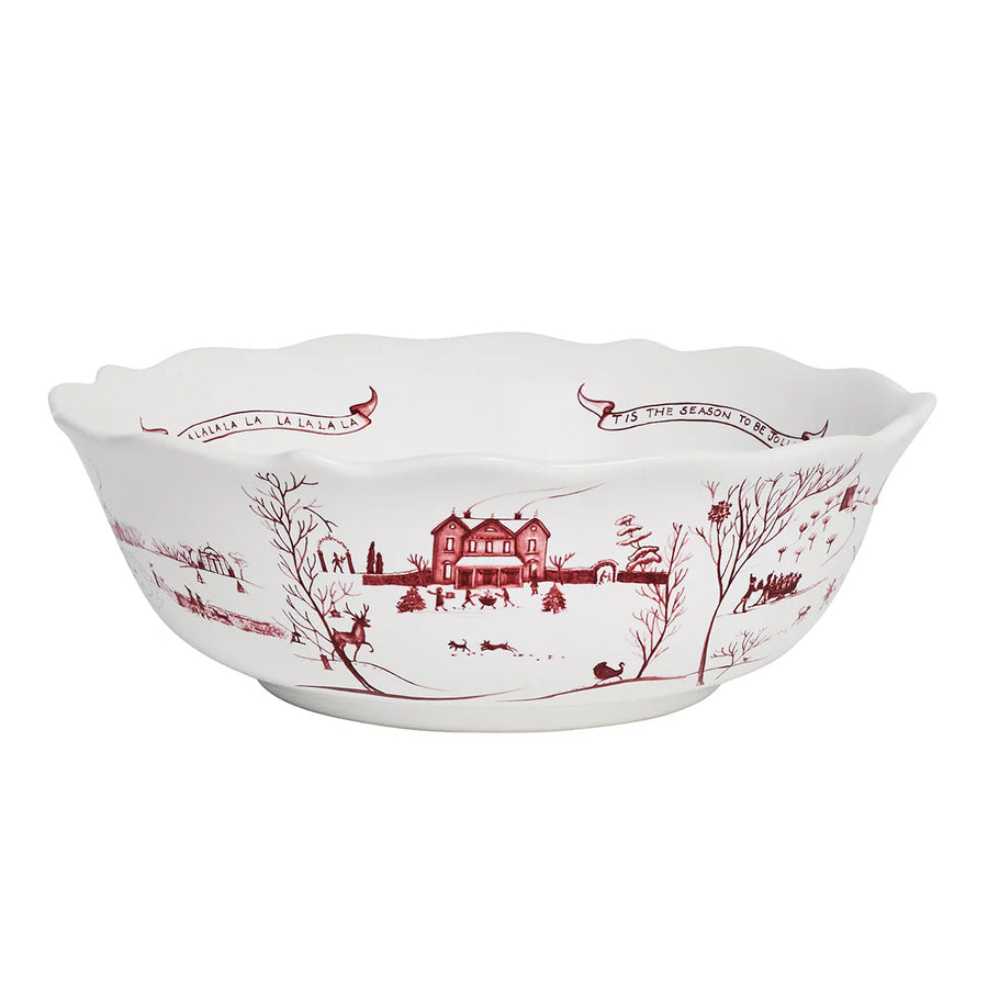 Juliska Country Estate Ruby Serving Bowl