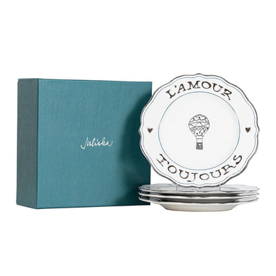 Juliska L'Amour Toujours Dessert/Salad Plates