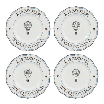 Juliska L'Amour Toujours Dessert/Salad Plates