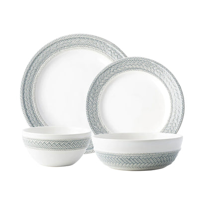 Juliska Le Panier Grey Mist 4-piece Place Setting