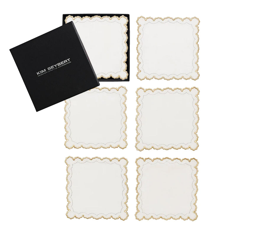 Kim Seybert Arches Cocktail Napkins