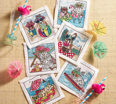 Kim Seybert Bow Meow Cocktail Napkins