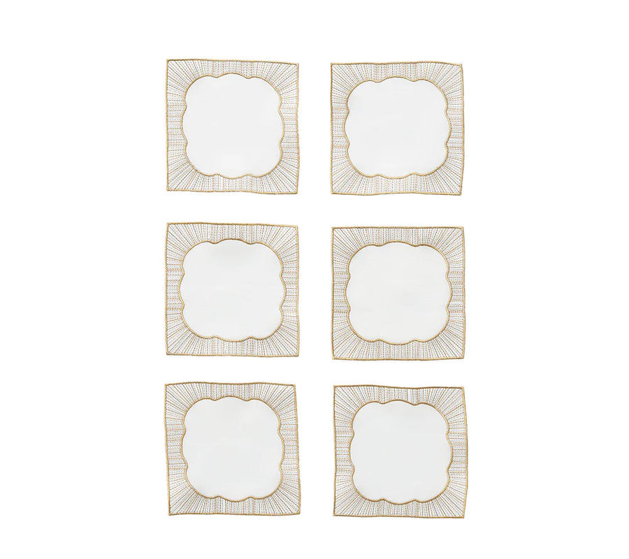 Kim Seybert Frame Cocktail Napkins