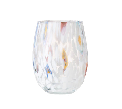 Kim Seybert Gala White Tumbler